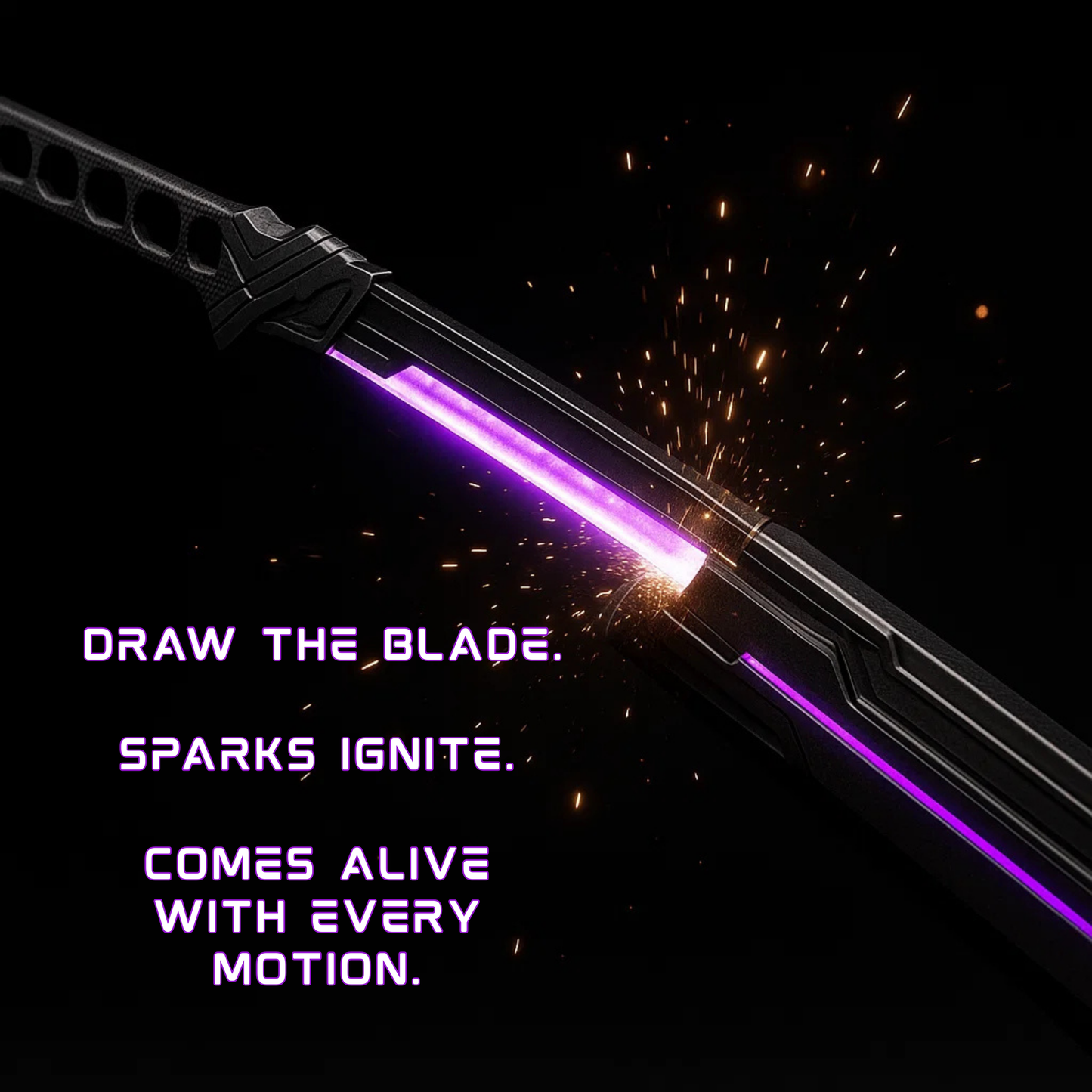 CyberBlade Futuristic LED Katana